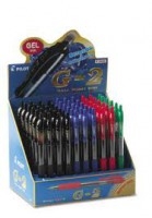 PILOT G-2 AZUL, NEGRO, ROJO Y VERDE